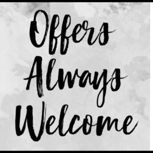 Make me an offer 😊